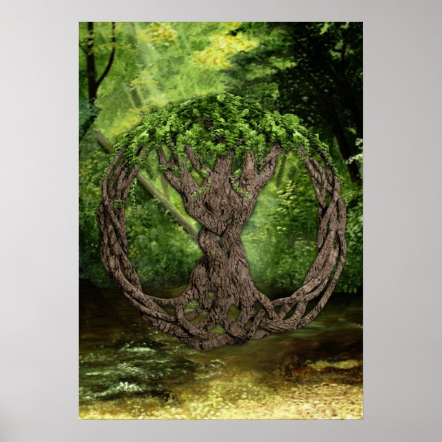 Celtic Tree Of Life Poster (Front)