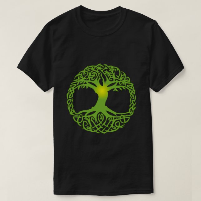 Celtic tree of life T-Shirt (Design Front)