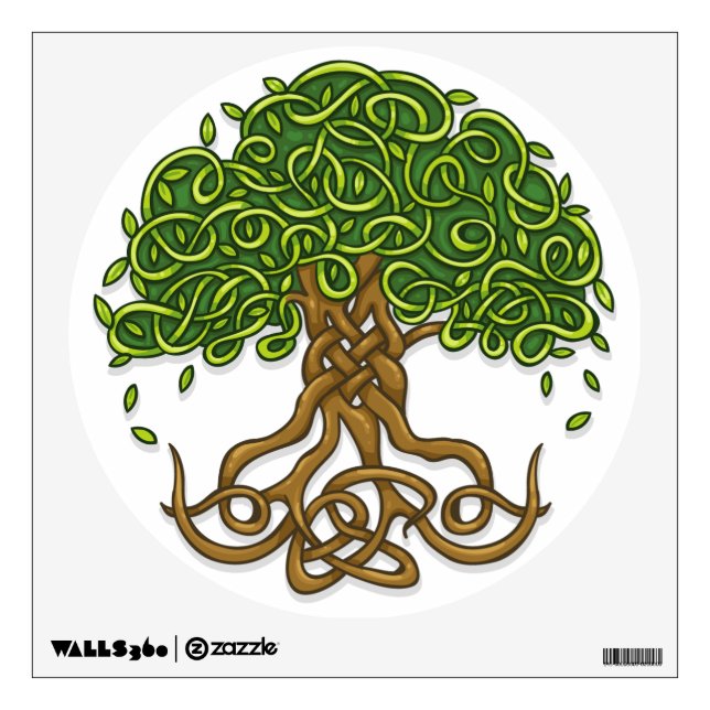 Celtic Tree of Life Wall Decal (Front)