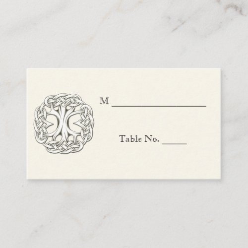 Celtic Tree of Life Wedding Place Cards Business Card