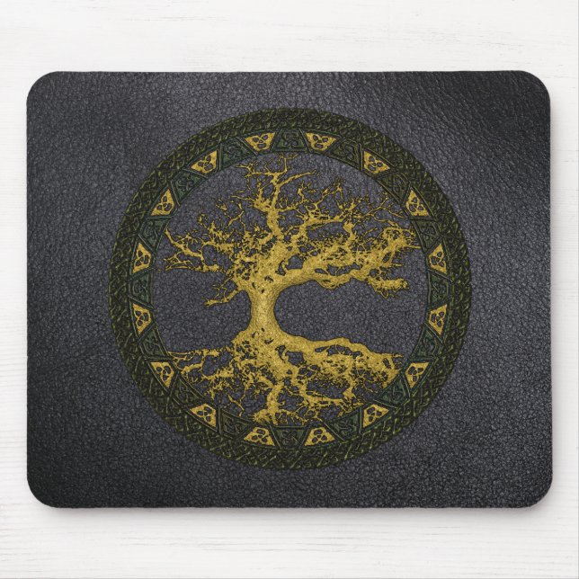 Celtic Tree of Life [Yggdrasil][Ancient] Mouse Pad (Front)