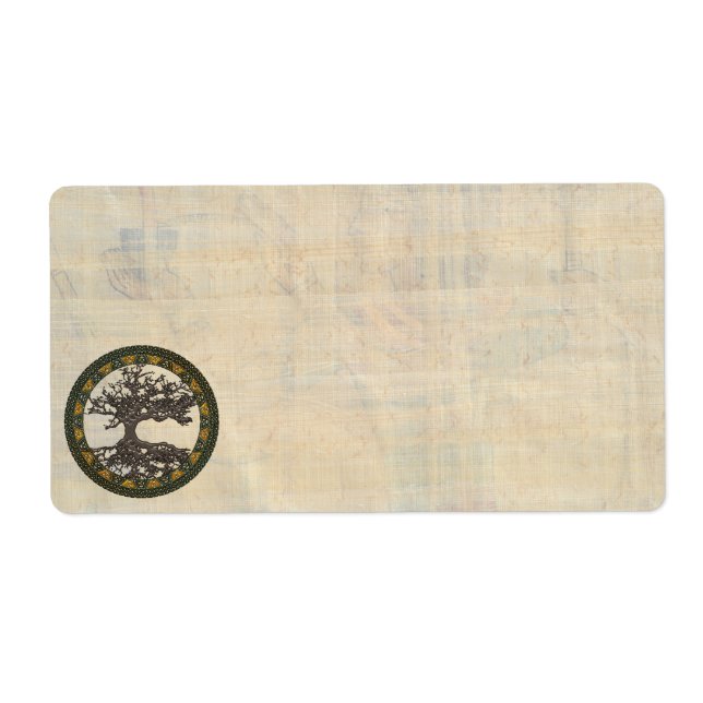 Celtic Tree of Life [Yggdrasil] Label (Front)