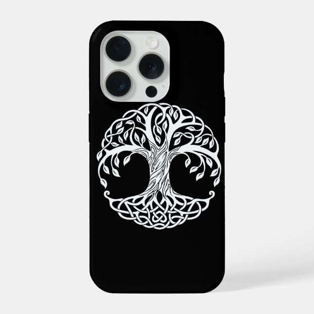 celtic tree phone case (Back)