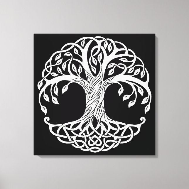 celtic tree wrapped canvas (Front)
