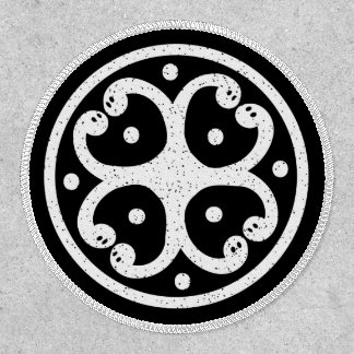 Celtic Tribal Norse Snakes Patch