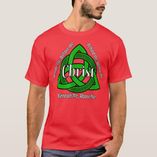 Celtic Trinity Kno St Patricks Prayer Christian T-Shirt