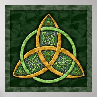 Celtic Trinity Knot Art Print | Zazzle