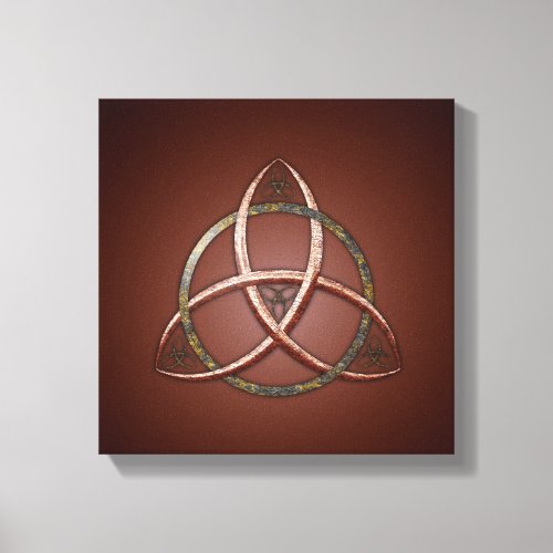 Celtic Trinity Knot Canvas Print
