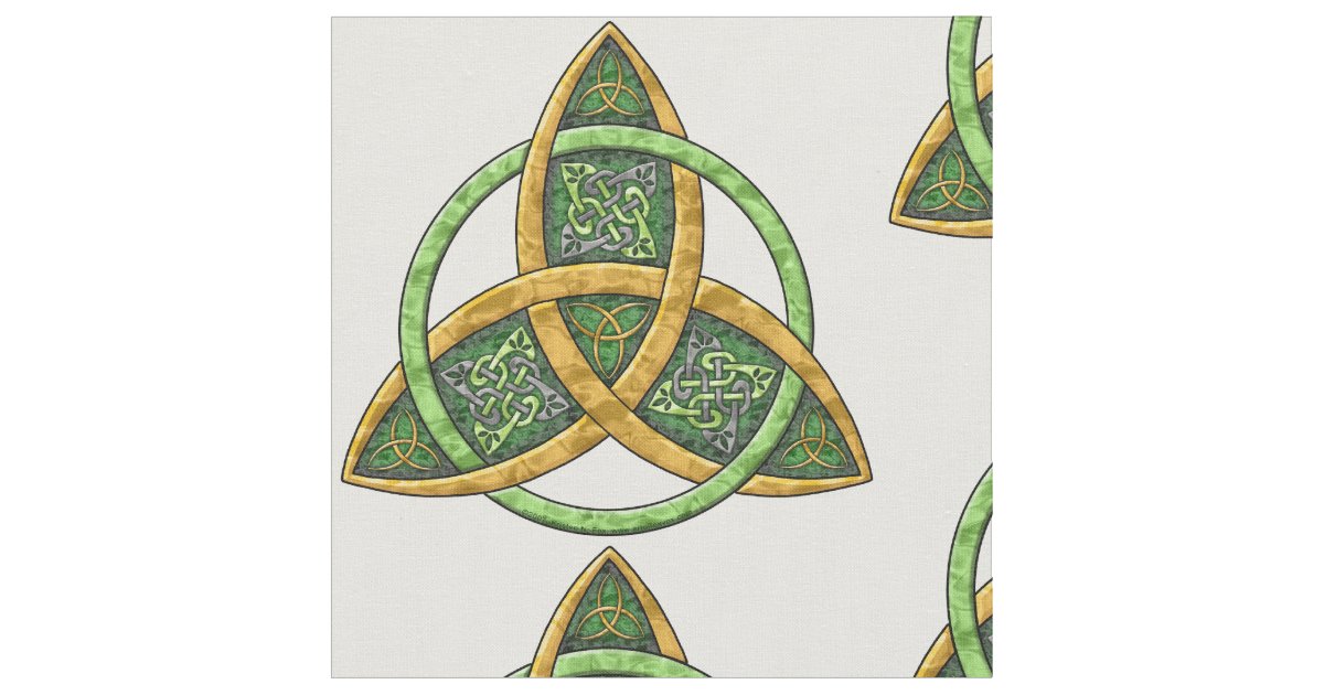 Celtic Trinity Knot Fabric Zazzle