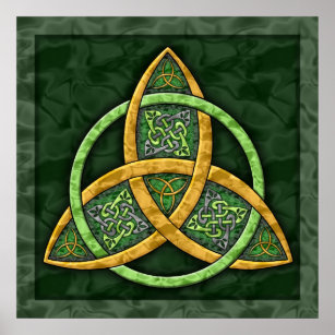 Celtic Trinity Knot Fine Art Poster