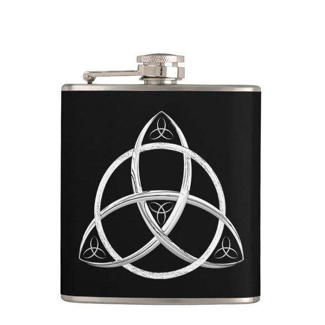 Celtic Trinity Knot Flask (Front)