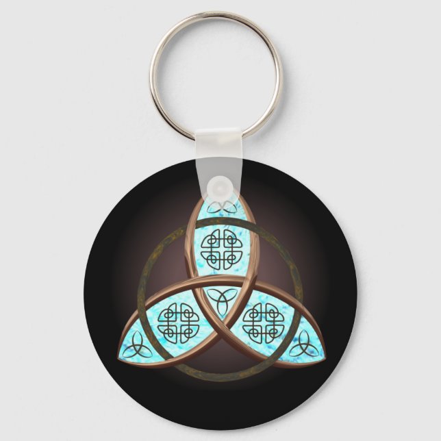 Celtic Trinity Knot Keychain (Front)