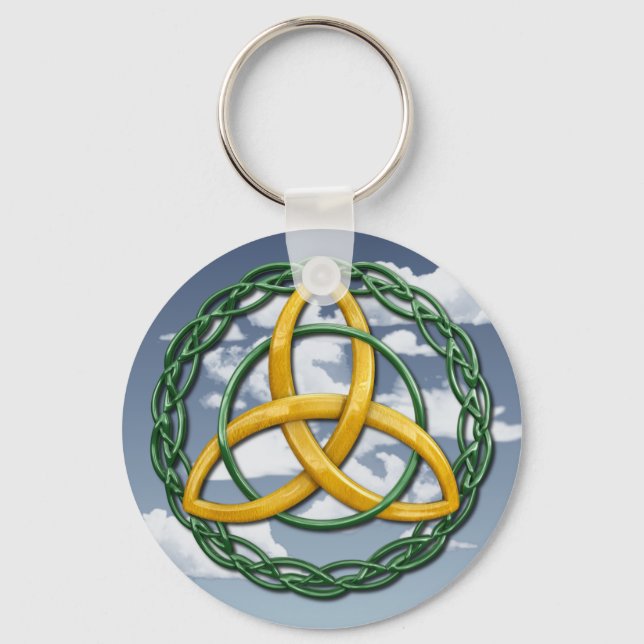 Celtic Trinity Knot Keychain (Front)