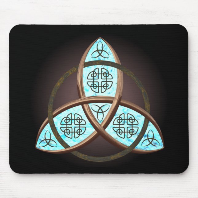 Celtic Trinity Knot Mouse Pad (Front)