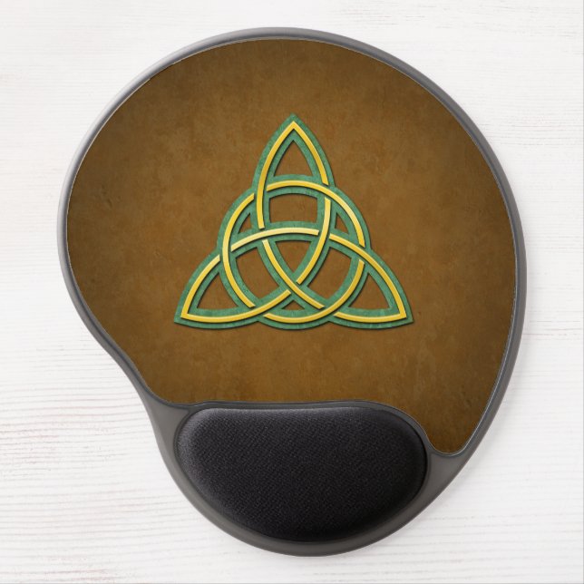 Celtic Trinity Knot or Trequetra Gel Mouse Pad (Front)