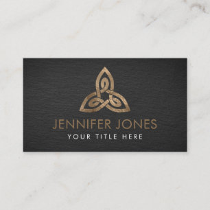 Celtic Trinity Knot Ornament Business Card
