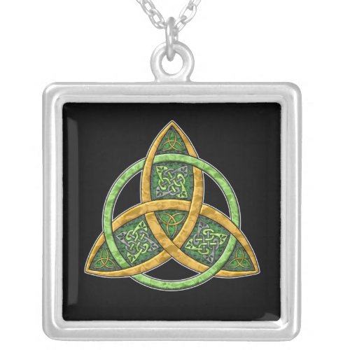 Celtic Trinity Knot Pendant Necklace