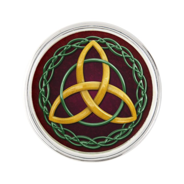 Celtic Trinity Knot Pin (Front)