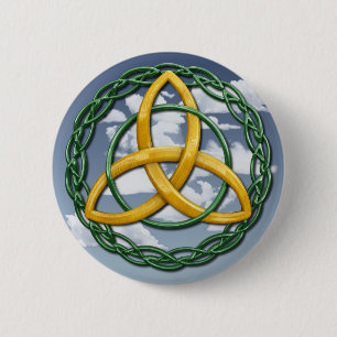 Celtic Trinity Knot Pinback Button