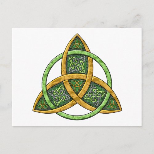 Celtic Trinity Knot Postcard