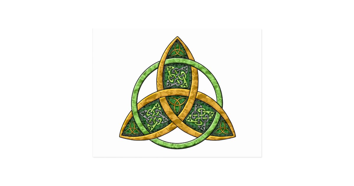 Celtic Trinity Knot Postcard | Zazzle.com