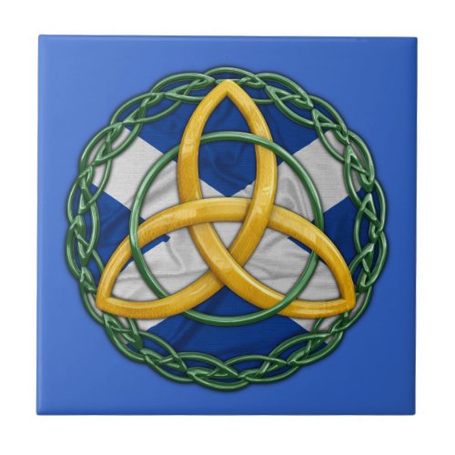 Celtic Trinity Knot Tile