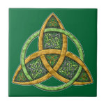Celtic Trinity Knot Tile at Zazzle
