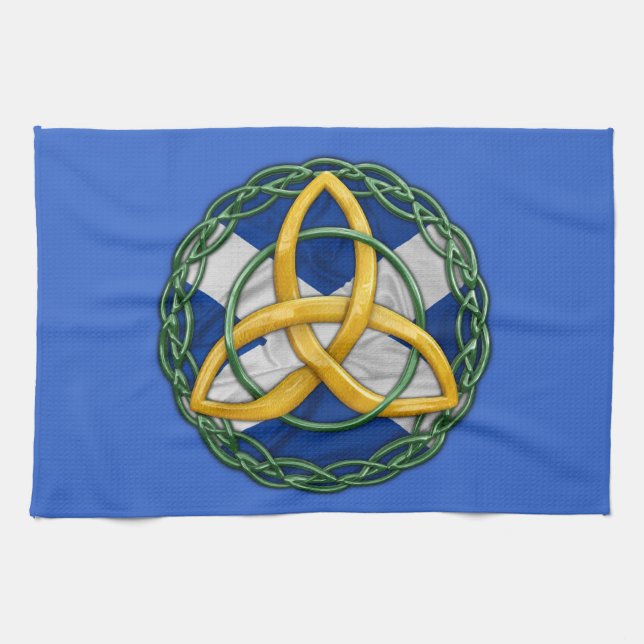 Celtic Trinity Knot Towel (Horizontal)