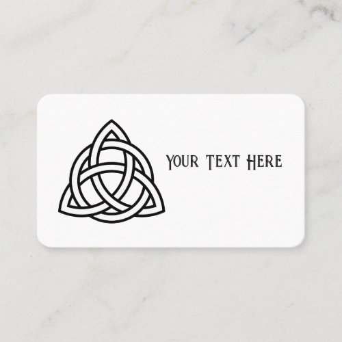 Celtic Trinity Knot Triquetra Symbol