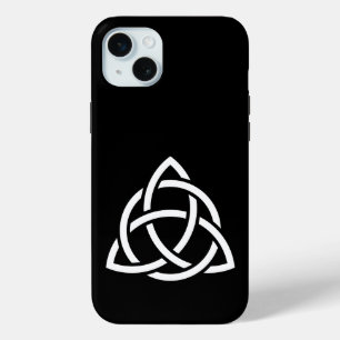 Celtic Trinity Knot Triquetra Symbol iPhone 15 Plus Case
