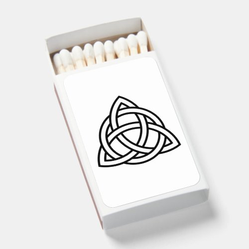 Celtic Trinity Knot Triquetra Symbol Matchboxes