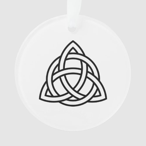 Celtic Trinity Knot Triquetra Symbol Ornament