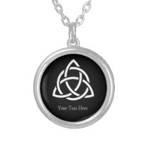 Celtic Trinity Knot Triquetra Symbol Personalized
