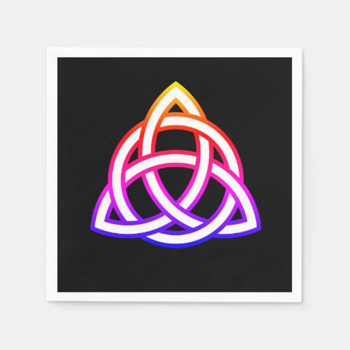 Celtic Trinity Knot Triquetra Wicca Symbol Napkins