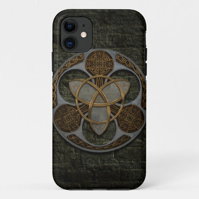 Celtic Trinity Shield Case-Mate iPhone Case (Back)