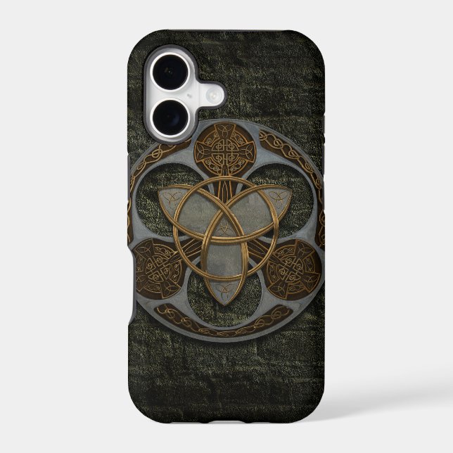 Celtic Trinity Shield Iphone Case (Back)