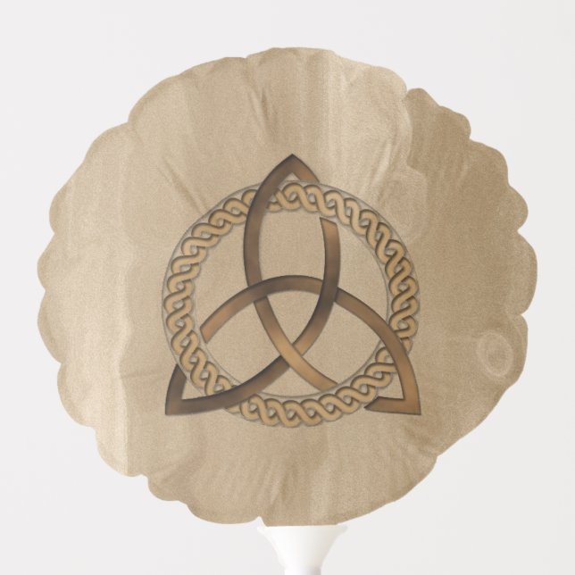 Celtic Triquetra Trinity Knot Balloon (Front)