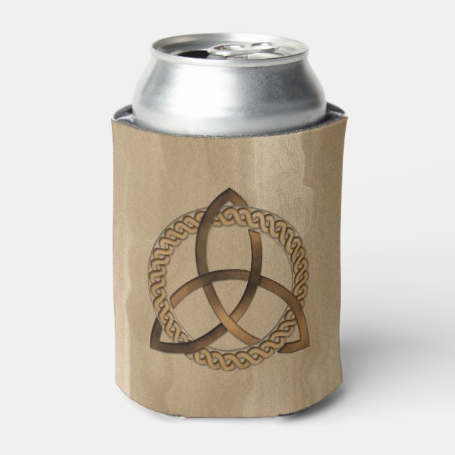 Celtic Triquetra Trinity Knot Can Cooler