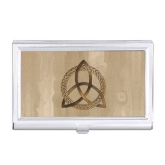 Celtic Triquetra Trinity Knot Card Holder