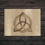Celtic Triquetra Trinity Knot Doormat