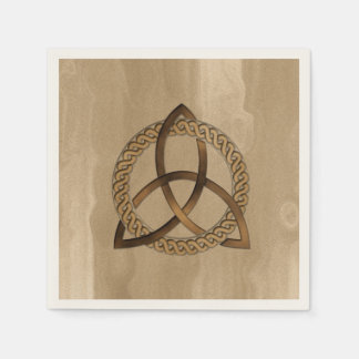 Celtic Triquetra Trinity Knot Paper Napkins