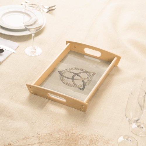 Celtic Triquetra Trinity Knot Serving Tray