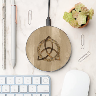 Celtic Triquetra Trinity Knot Wireless Charger