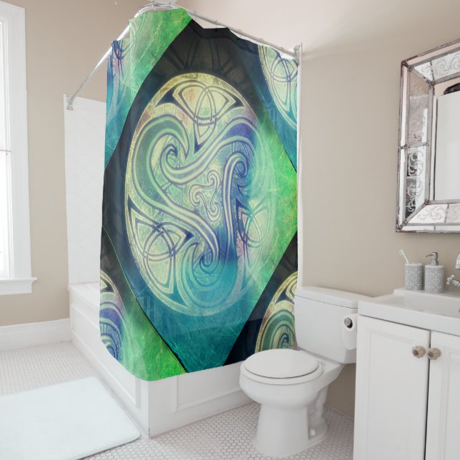 Celtic Triskele curtain (In Situ)