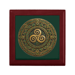 Celtic Triskele Mandala — Eternal Interlace Gift Box