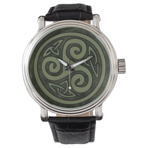 Celtic Triskele or Triskelion Watch