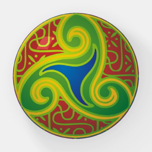 Celtic Triskeleon Paperweight