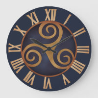 Celtic Triskelion (Blue) Custom