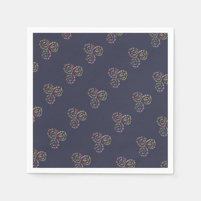 Celtic Triskelion Strength Napkins (Front)