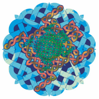 Celtic Turtle Photo Sculpture